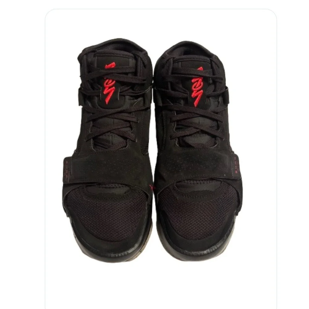 Nike Air Jordan Zion 2 Black Cement Smoke Grey Siren Red‎ DO9161-060 Size 11 Men